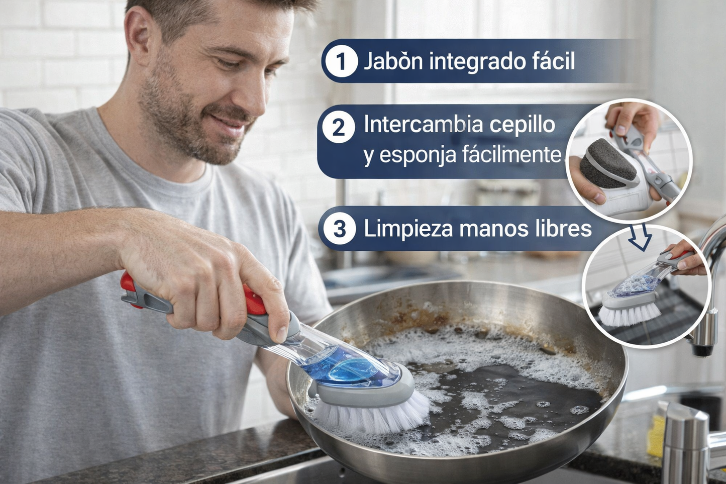 cepillo de limpieza 2 en 1